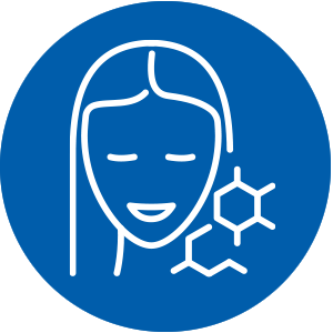 female peace of mind icon